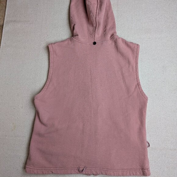 Harley-Davidson Women's Small Sleeveless Hoodie Jacket Liner Rose Pink - Picture 10 of 10